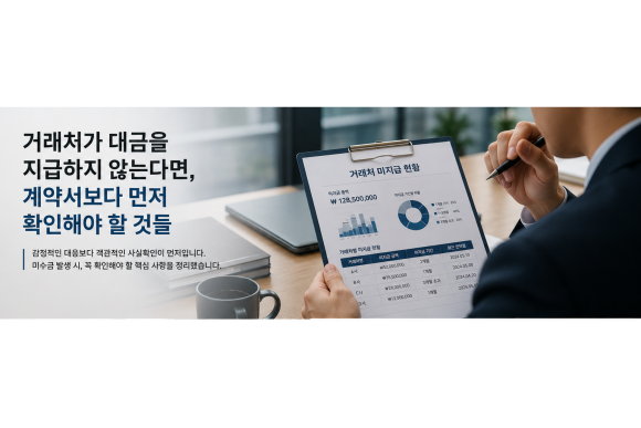 거래처가 대금을 지급하지 않는다면, 계약서보다 먼저 확인해야 할 것들 - "이번 주 안에 입금하겠습니다." 관련 이미지