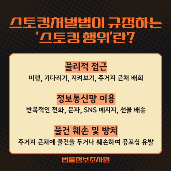 스토킹 피해 법적 처벌을 위한 증거수집 가이드 - 스토킹은 단순히 따라다니는 행위를 넘어 피해자의 정신적 살인과 같습니다 관련 이미지