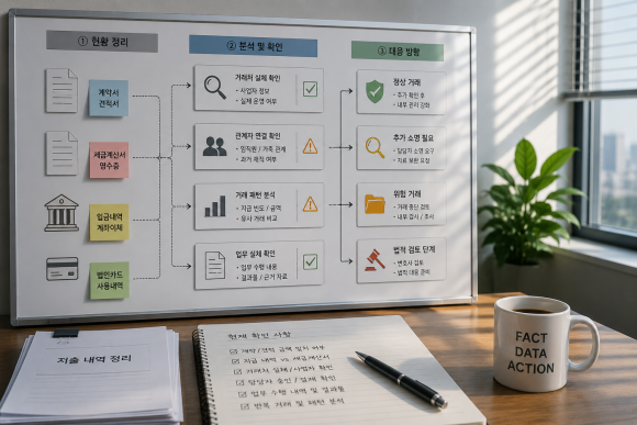 회사 돈이 새는 것 같은데 확신이 없다면, 대표는 무엇부터 해야 할까요? - 대표가 바로 추궁하면 확인할 수 있던 사실도 흐려질 수 있습니다 이미지 3 회사 돈이 새는 것 같은데 확신이 없다면, 대표는 무엇부터 해야 할까요? - 대표가 바로 추궁하면 확인할 수 있던 사실도 흐려질 수 있습니다 관련 이미지