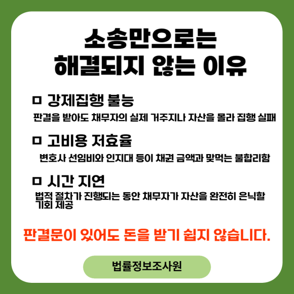소액채권추심 소송 외에 다른 방법이 있습니다. - 소액 채무자들은 법적 절차가 번거롭다는 점을 아주 잘 알고 있습니다 관련 이미지