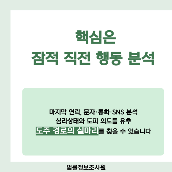 갑작스러운 잠적에 대한 대처방법과 조사방법 - 현대인의 일상에는 디지털 기록이 남습니다 이미지 4 갑작스러운 잠적에 대한 대처방법과 조사방법 - 현대인의 일상에는 디지털 기록이 남습니다 관련 이미지