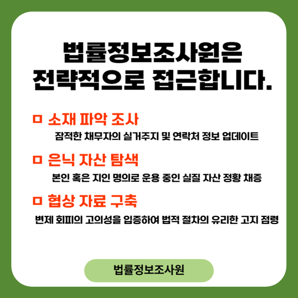 소액채권추심 소송 외에 다른 방법이 있습니다. - 소액 사건에서 탐정은 가장 효율적인 해결사입니다 관련 이미지