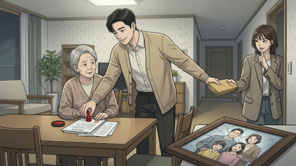 탐정노트 [은닉 재산] - 치매 어머니의 100억 재산 - 부동산의 실질적인 권리는 장남에게 있었어 관련 이미지