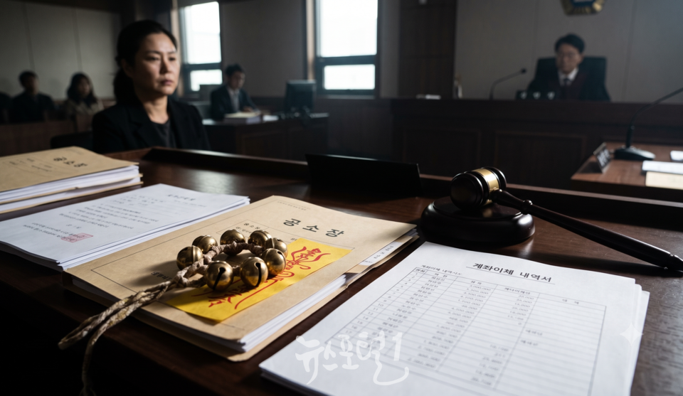 무속인,이단종교 사기피해 상담 : 법률정보조사원(ai생성이미지)