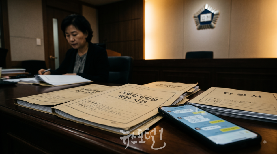 스토킹 사실조사 상담 - 법률정보조사원 (ai생성이미지)