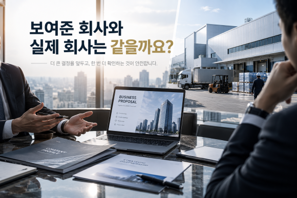 중요한 사업을 함께할 회사, 상대가 보여준 자료만 믿고 결정해도 될까요? - 새로운 사업을 준비하다 보면 좋은 제안을 받을 때가 있습니다 관련 이미지