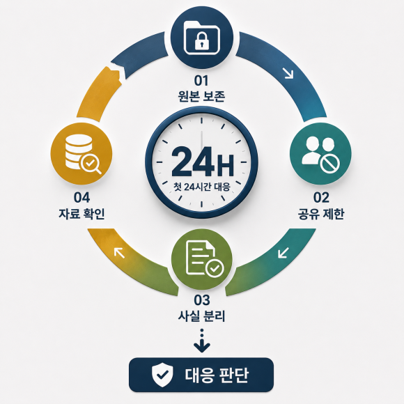 “대표님만 모르고 있습니다” 내부 제보를 받았다면, 첫 24시간이 중요합니다 - 첫 24시간, 이것부터 해야 합니다 관련 이미지