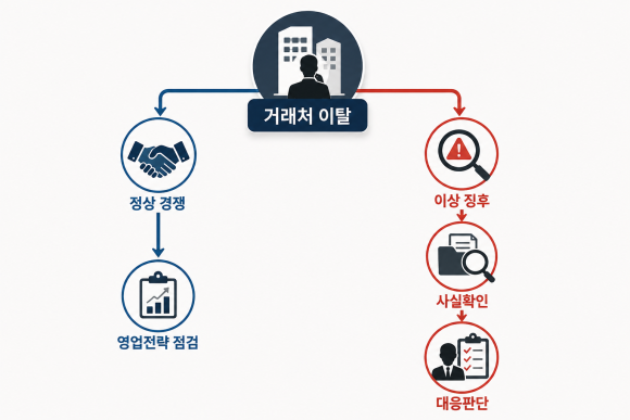 오래 거래한 거래처가 갑자기 경쟁사로 넘어갔다면, 가격 때문이라고 단정하지 마십시오 - 가격 경쟁에서 졌다면 오히려 문제는 단순합니다 관련 이미지
