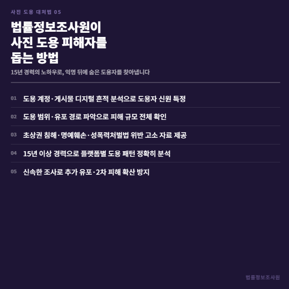 내 사진이 무단으로 도용되고 있을 때 대처법 - 플랫폼 신고를 통해 게시물이 삭제되더라도, 이미 캡처되거나 공유된 콘텐츠는… 관련 이미지