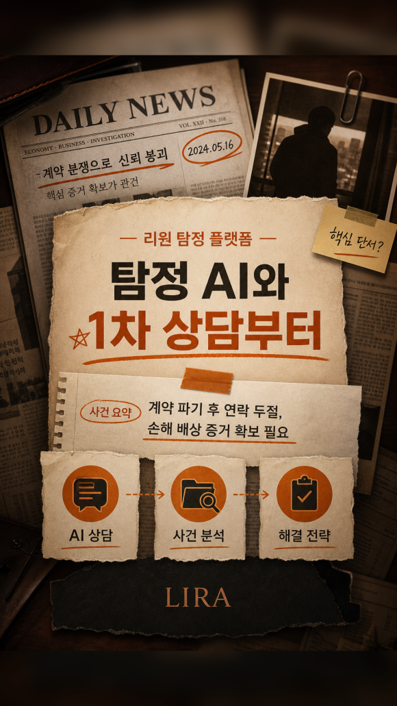 리원 탐정 플랫폼 - 탐정 의뢰 시 가장 먼저 이용하세요 - 상담 내용에 맞는 탐정 매칭 가능 여부를 볼 수 있어서 시작하기가 훨씬 편했… 관련 이미지